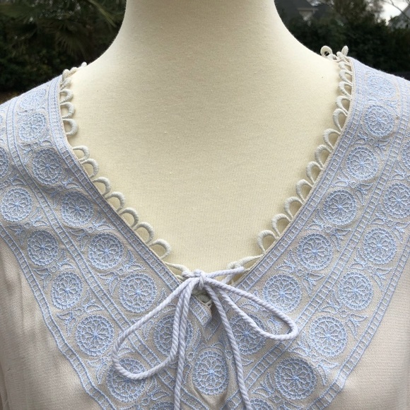 Soieblu Embroidered Top with Tassels - Picture 2 of 8